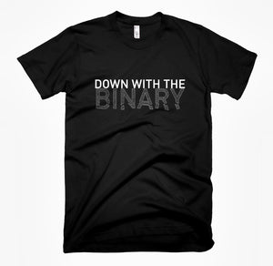 Down With The Binary Unisex Tee